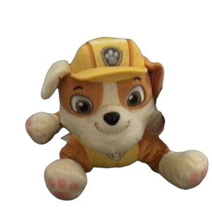 Nickelodeon Paw Patrol Rubble Mini Plush 5” Spin Master 2015 New